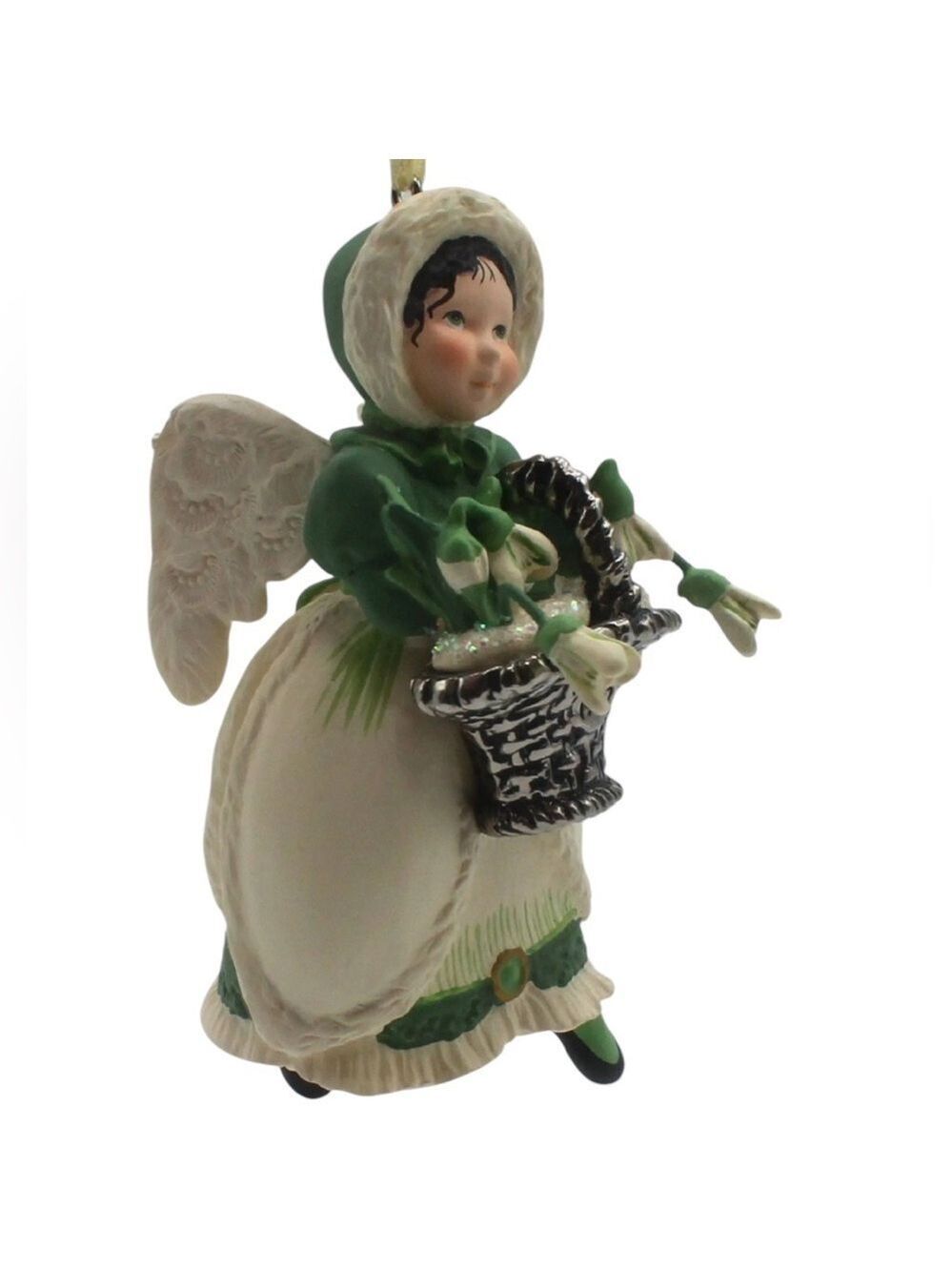 Hallmark Keepsake Ornament Language of Flowers 2nd Snowdrop Angel 1997